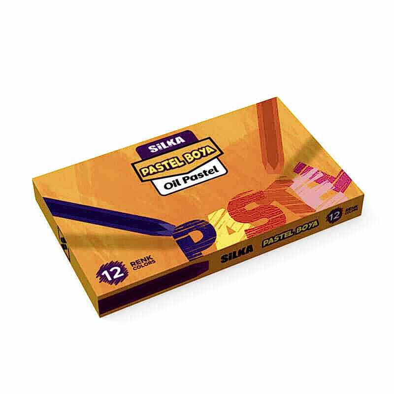 Silka Pastel Boya 12 Renk