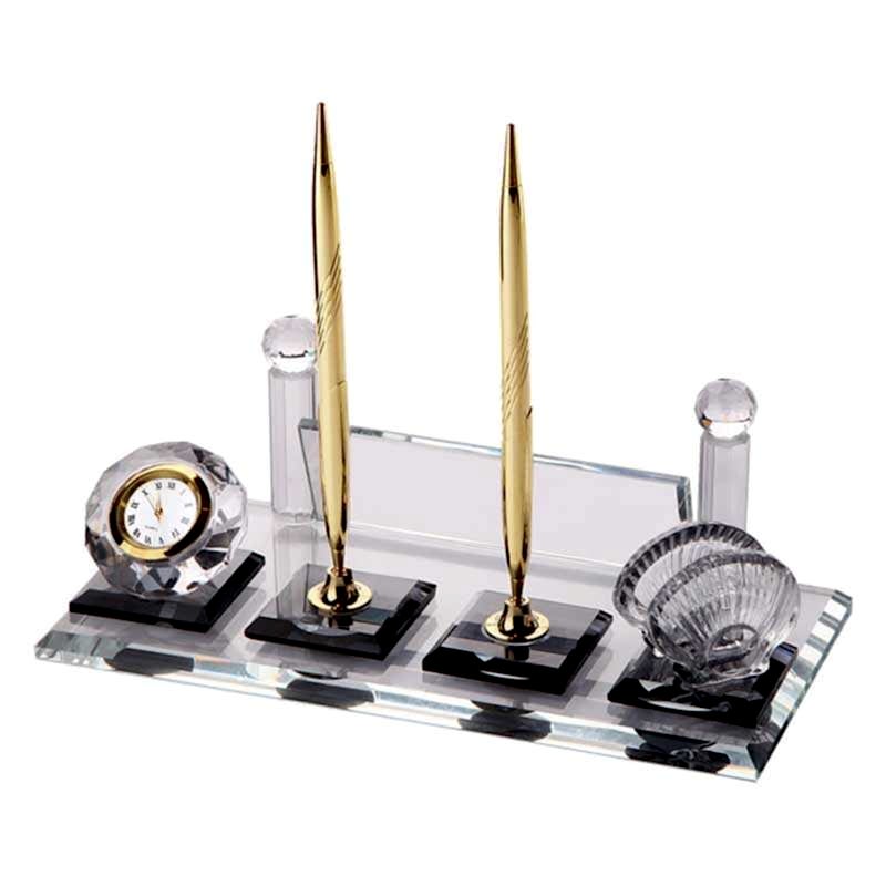 Taroks KM-60 Kristal Masa İsimliği 12 x 24 cm