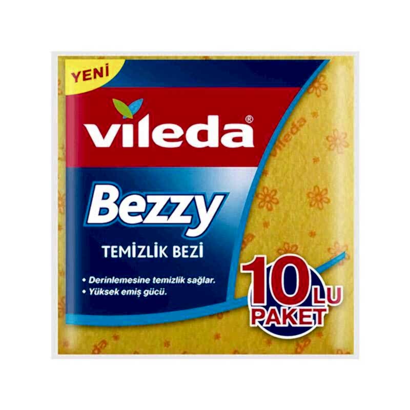 Vileda Bezzy Temizlik Bezi 10lu