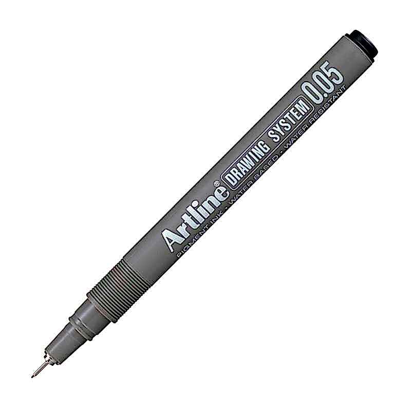 Artline 2305 Çizim Kalemi Drawing System 0.05 Siyah