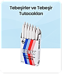 Tebeşirler ve Tebeşir Tutacakları kategorisi için resim