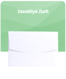 Davetiye Zarfı kategorisi için resim