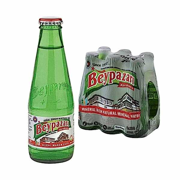 Beypazarı Doğal Maden Suyu Sade 200 ml (6 Adet) resmi
