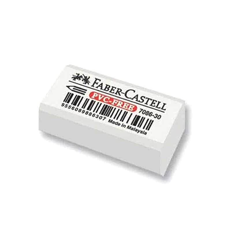 Faber Castell 7086 Pvc Free Silgi Küçük Boy Beyaz