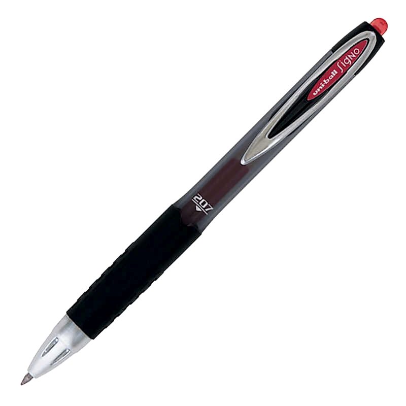 Uni-Ball UMN-207 Signo Jel Kalem 0.7 mm - Kırmızı