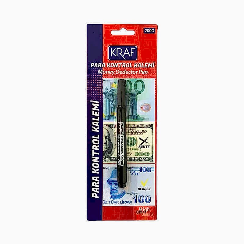 Kraf Sahte Para Kontrol Kalemi 200G